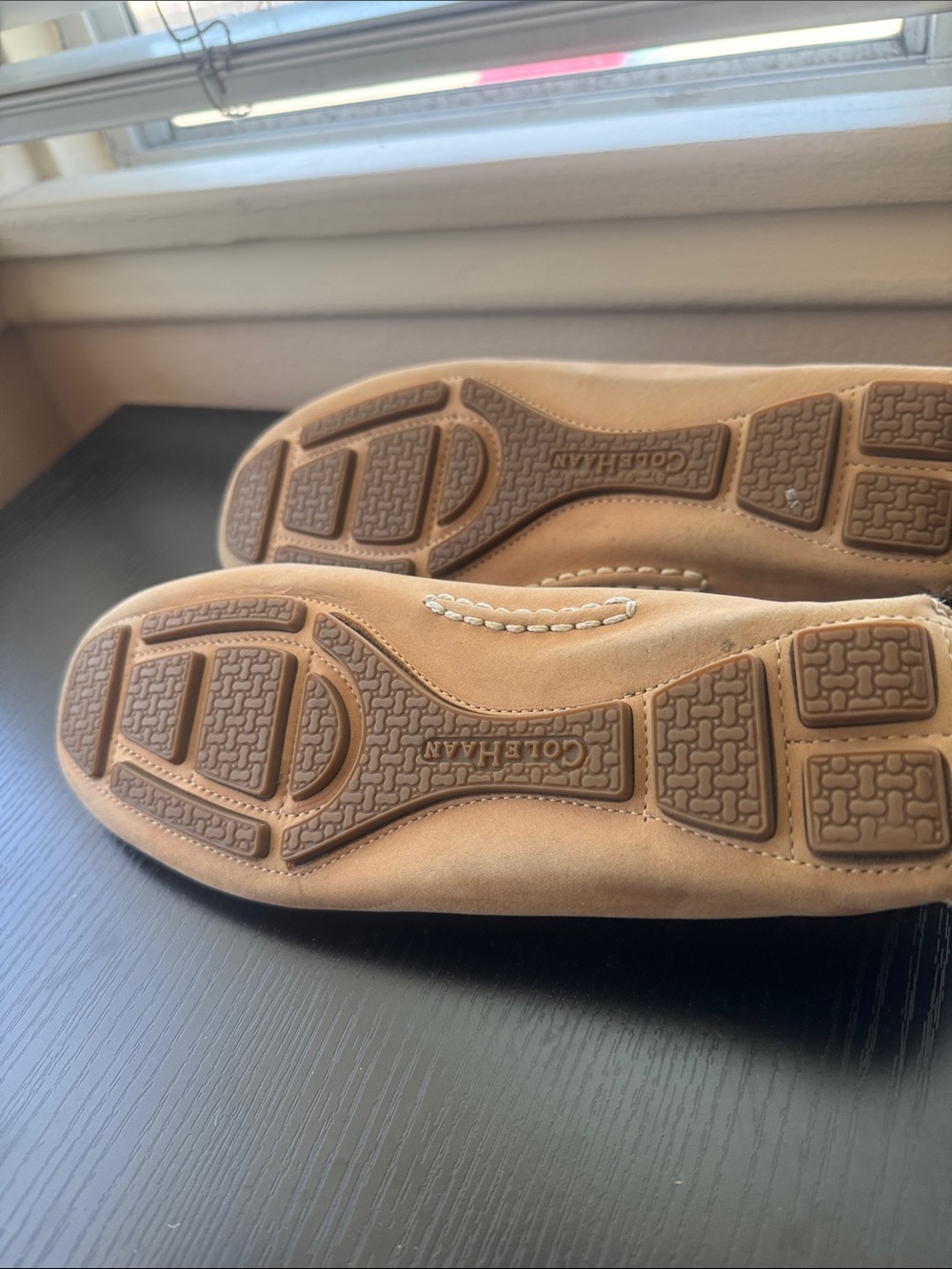Caramel Leather Penny Loafers - Picture 5 of 6